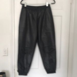Leather pants